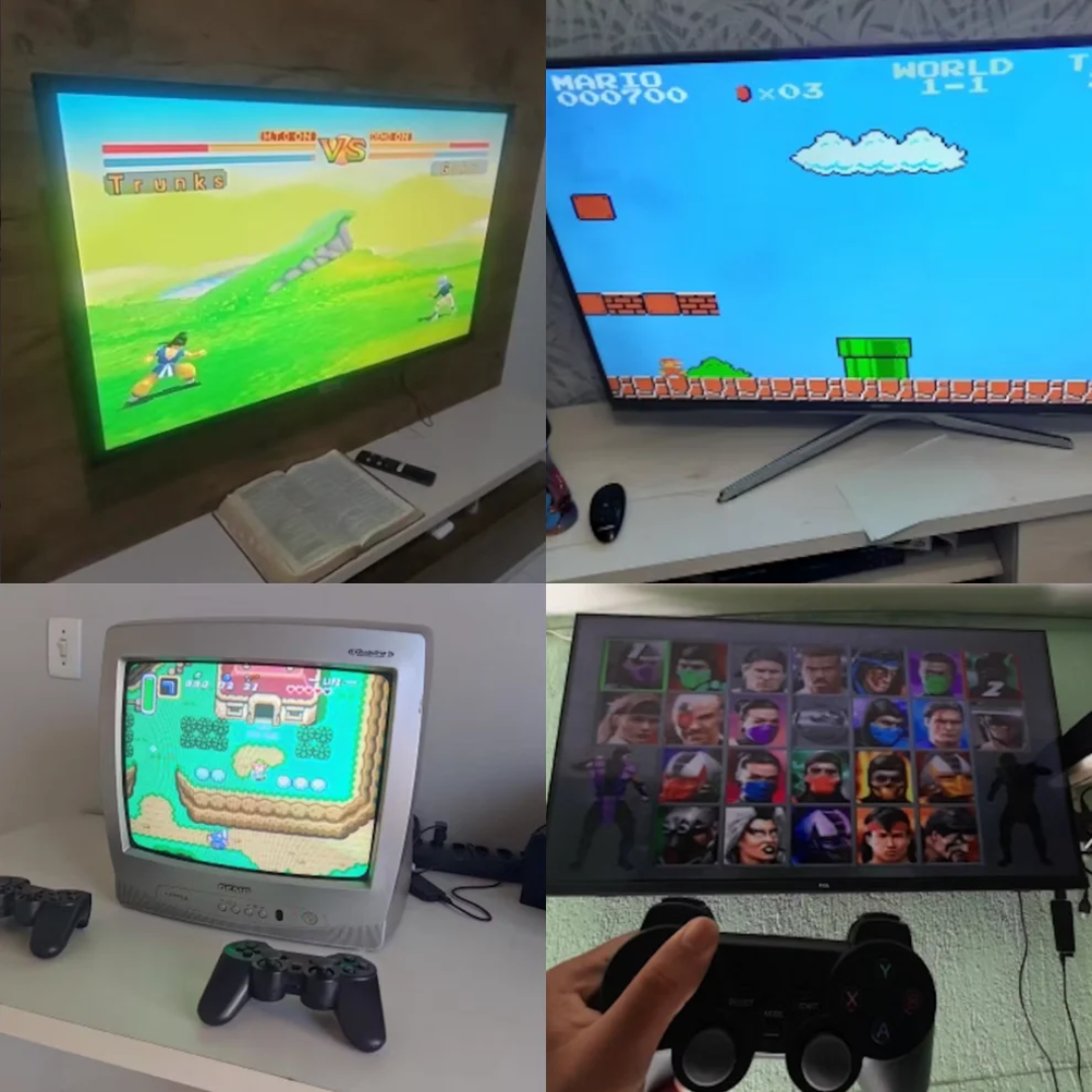 RetroGame™ – Konsola Retro Plug and Play + 2 Pady | 37 000 Gier w Jakości 4K!